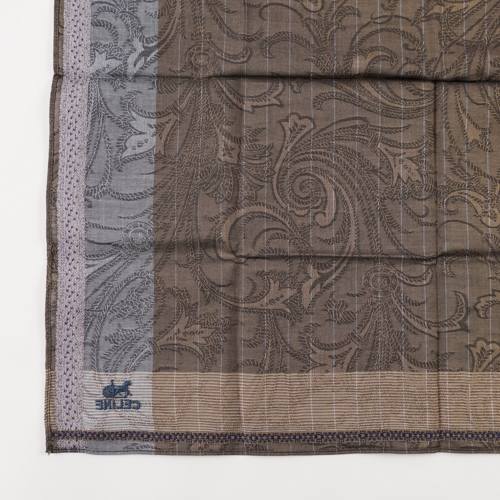 LUXURY CELINE BANDANA / HANDKERCHIEF Brown Women XY205