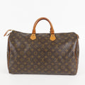 Authentic Louis Vuitton Monogram Speedy 40 Hand Boston Bag M41522 01E095830030