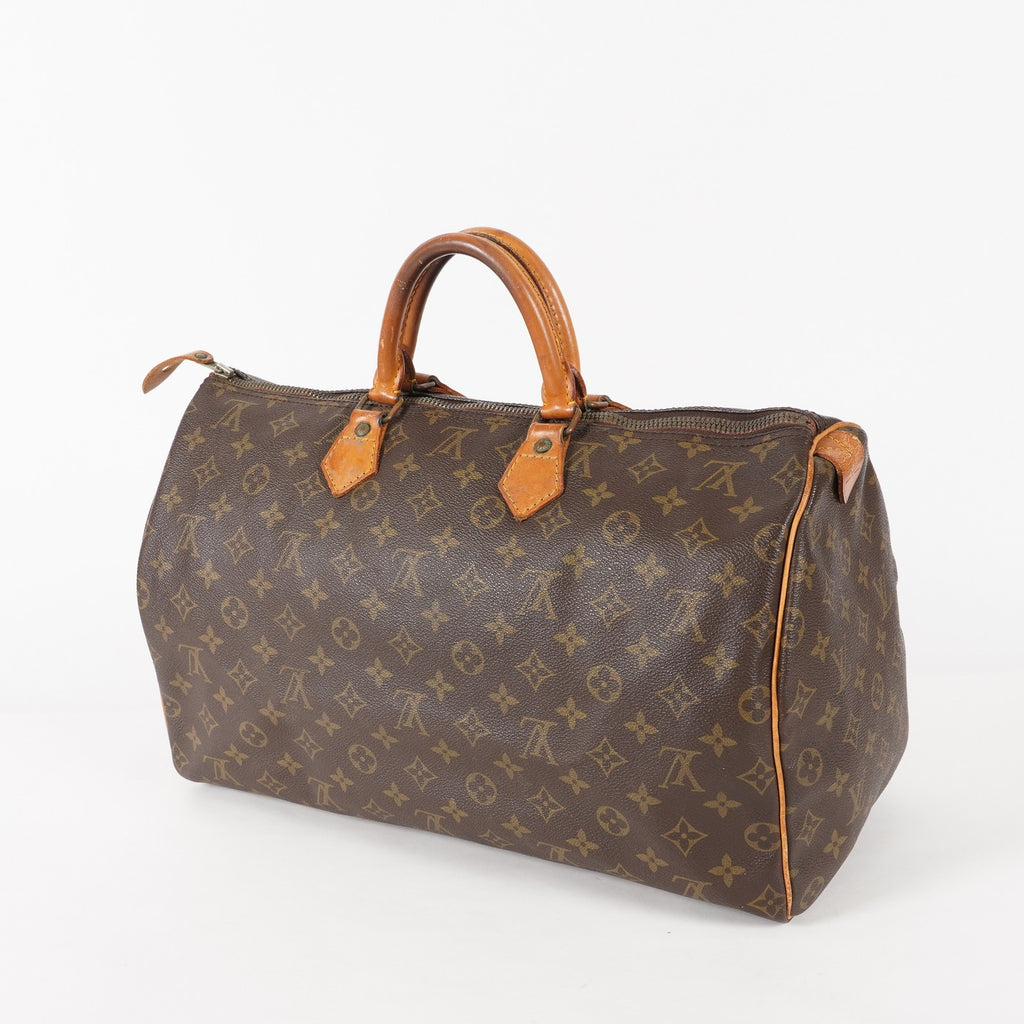 Authentic Louis Vuitton Monogram Speedy 40 Hand Boston Bag M41522 02E615720027