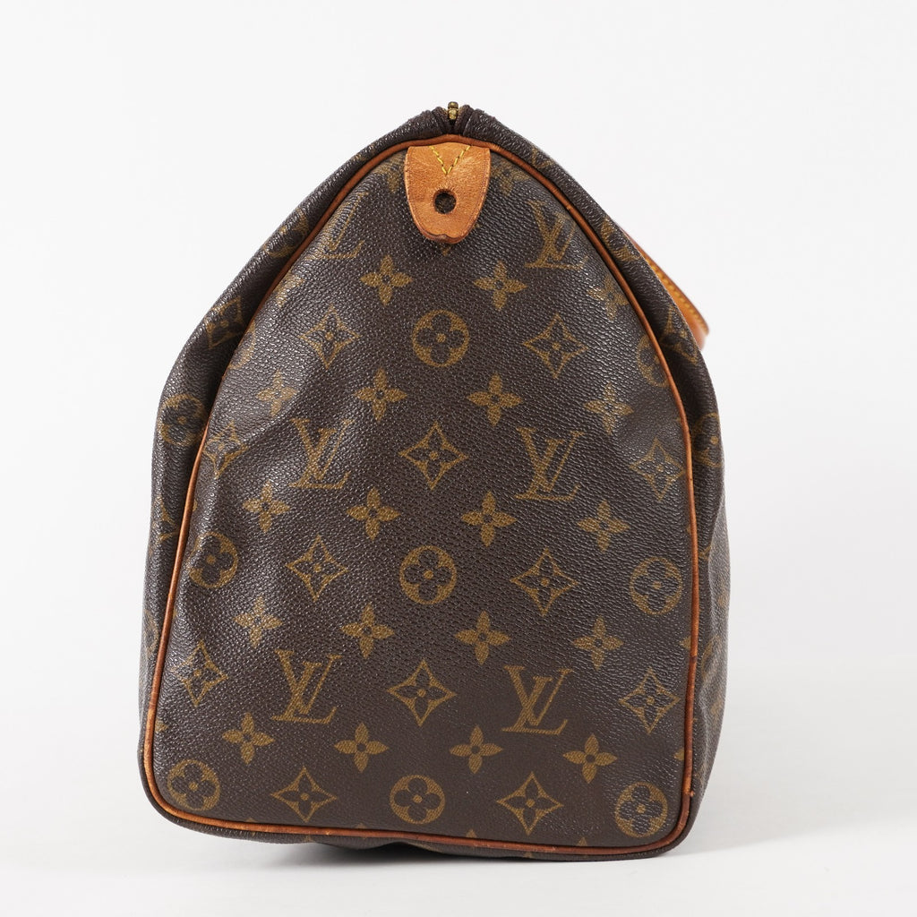 Authentic Louis Vuitton Monogram Speedy 40 M41522 Hand Boston Bag 03E125830011