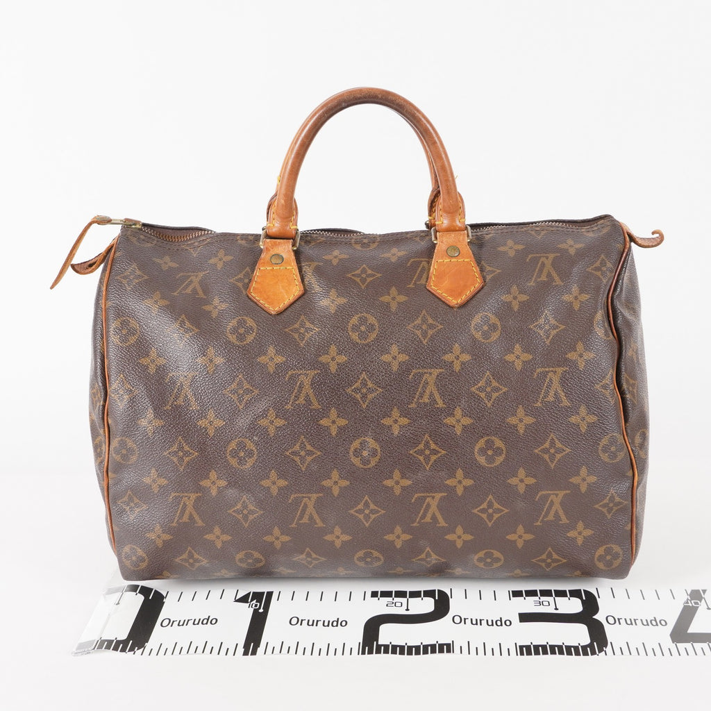 Authentic Louis Vuitton Monogram Speedy 35 M41524 Handbag VINTAGE 02E325777225