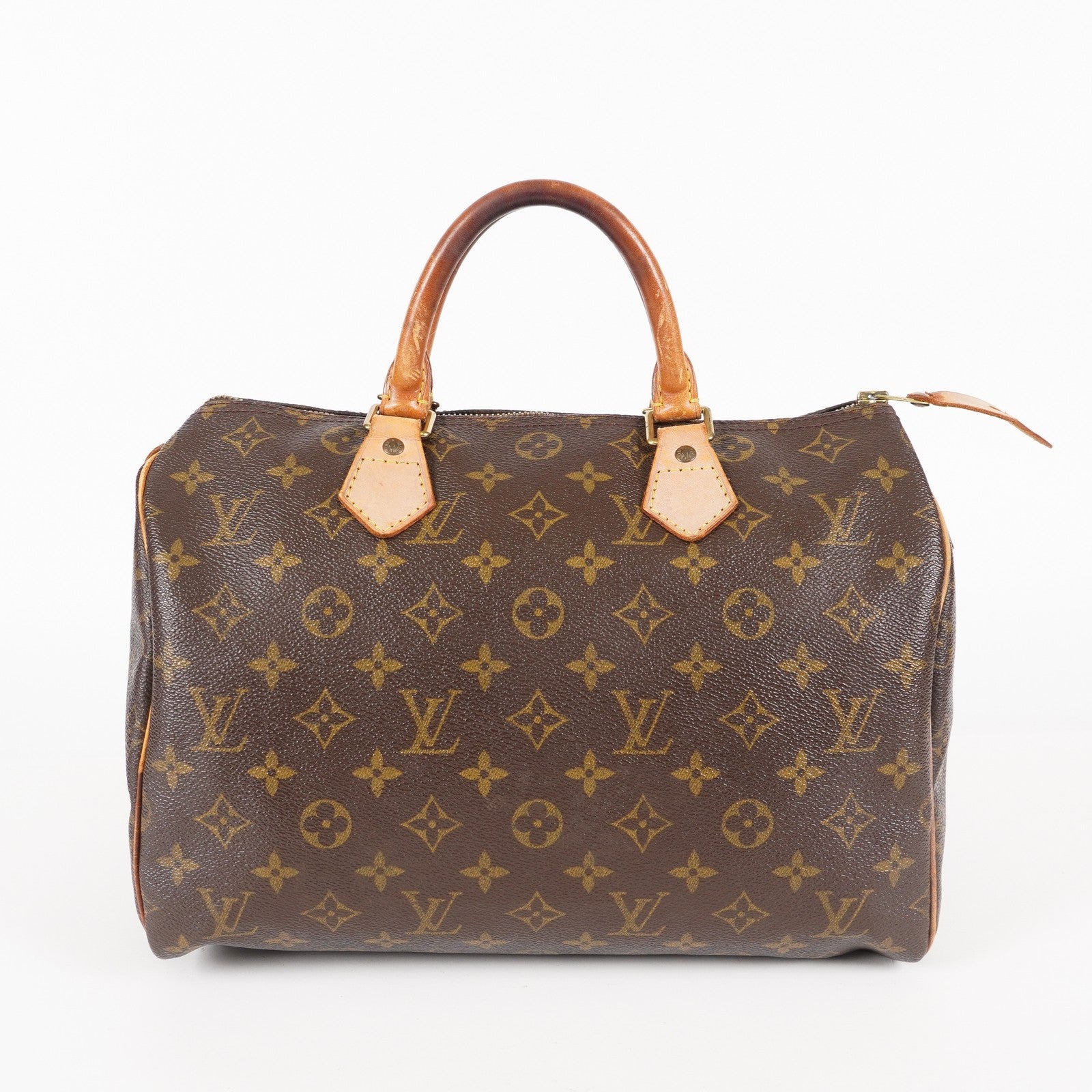 Authentic Louis Vuitton Monogram Speedy 30  Handbag M41526 vintage 05E284730029