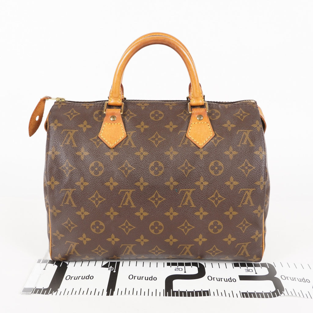 Authentic Louis Vuitton Monogram Speedy 30  Handbag M41526 vintage 05E236237029