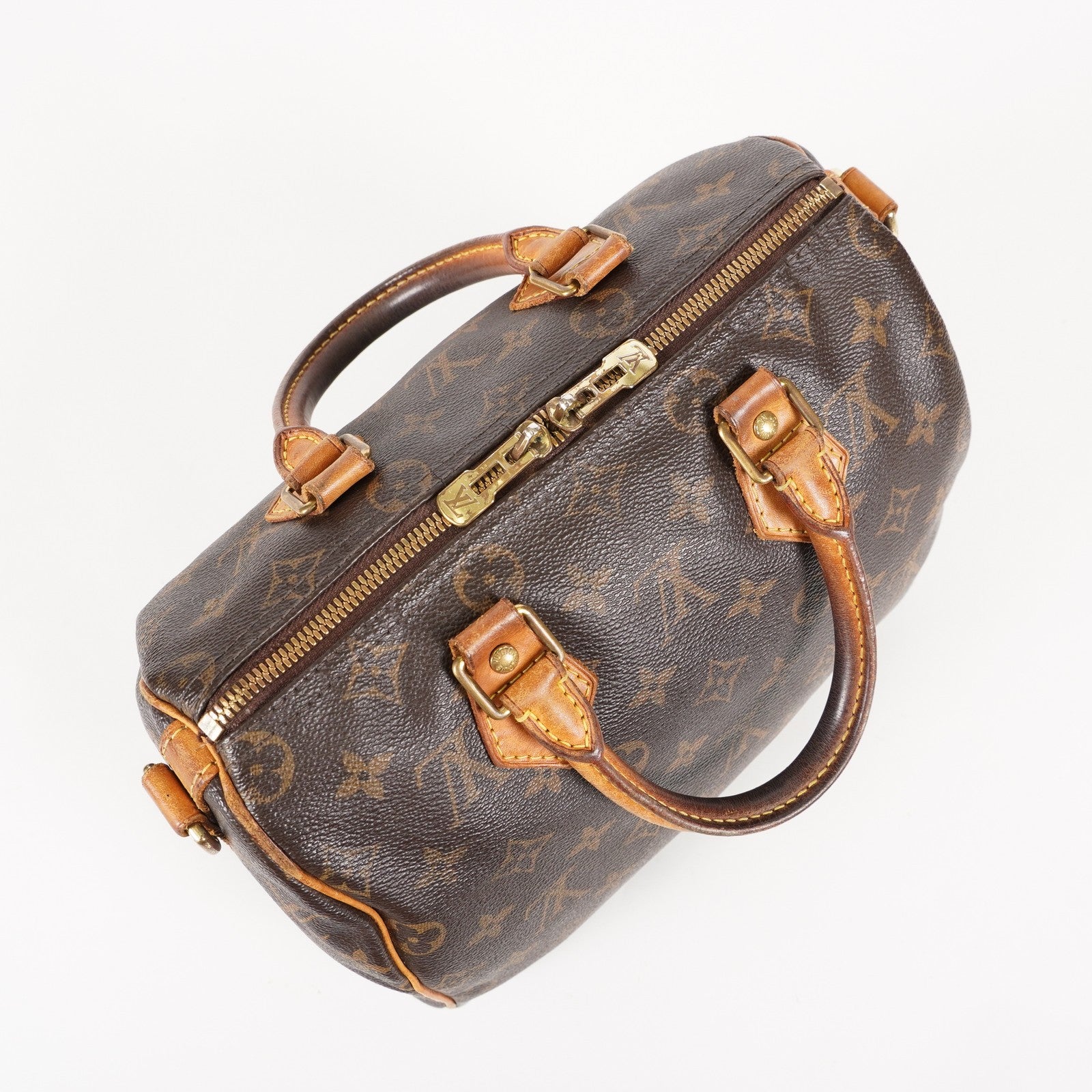 Authentic Louis Vuitton Monogram Speedy 25 M41113 Boston Bag 05E245940029