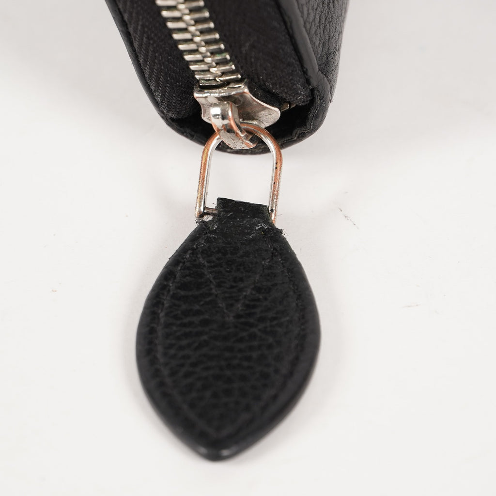 Louis Vuitton Monogram Mahina Zippy Zip-Around Wallet Noir M61867 03T022500009