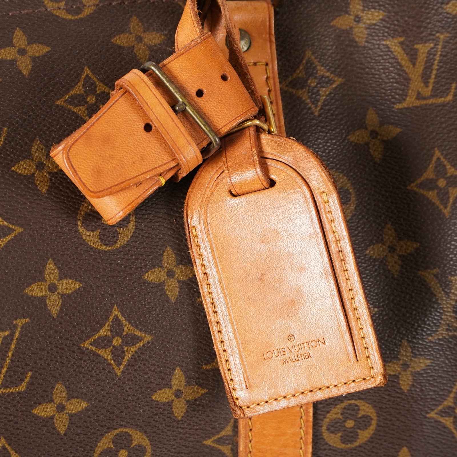 Authentic Louis Vuitton Monogram Keepall 55 Travel Bag M41424 03E285830011