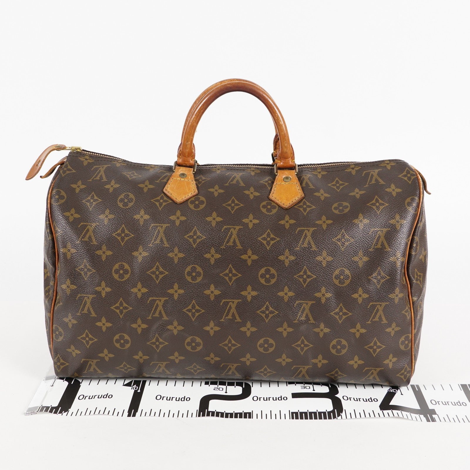 Authentic Louis Vuitton Monogram Speedy 40 Hand Boston Bag M41522 01E095830030
