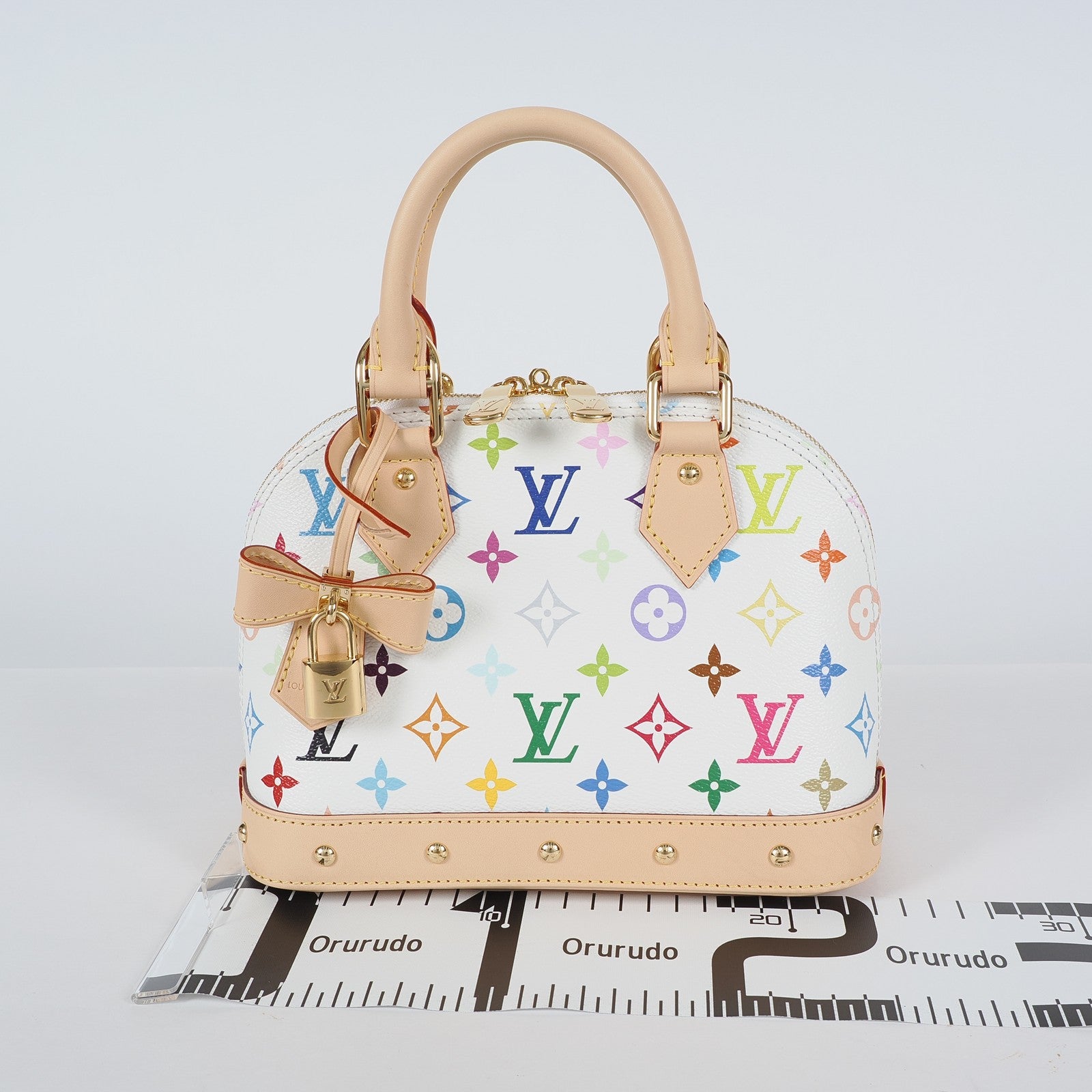 Louis Vuitton x Takashi Murakami 2025 Alma BB Purse Multicolor 04M0145000017