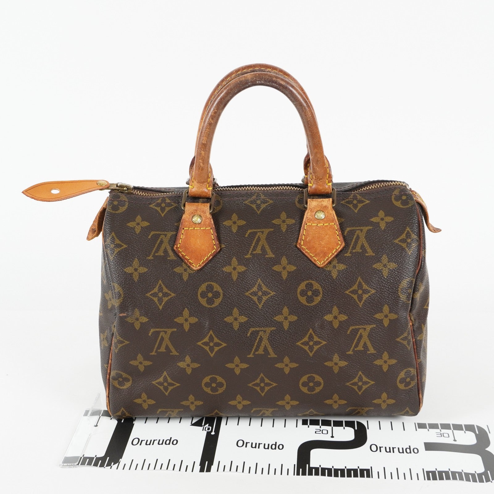 Authentic Louis Vuitton Monogram Speedy 25 M41528 Handbag vintage 03E035280025