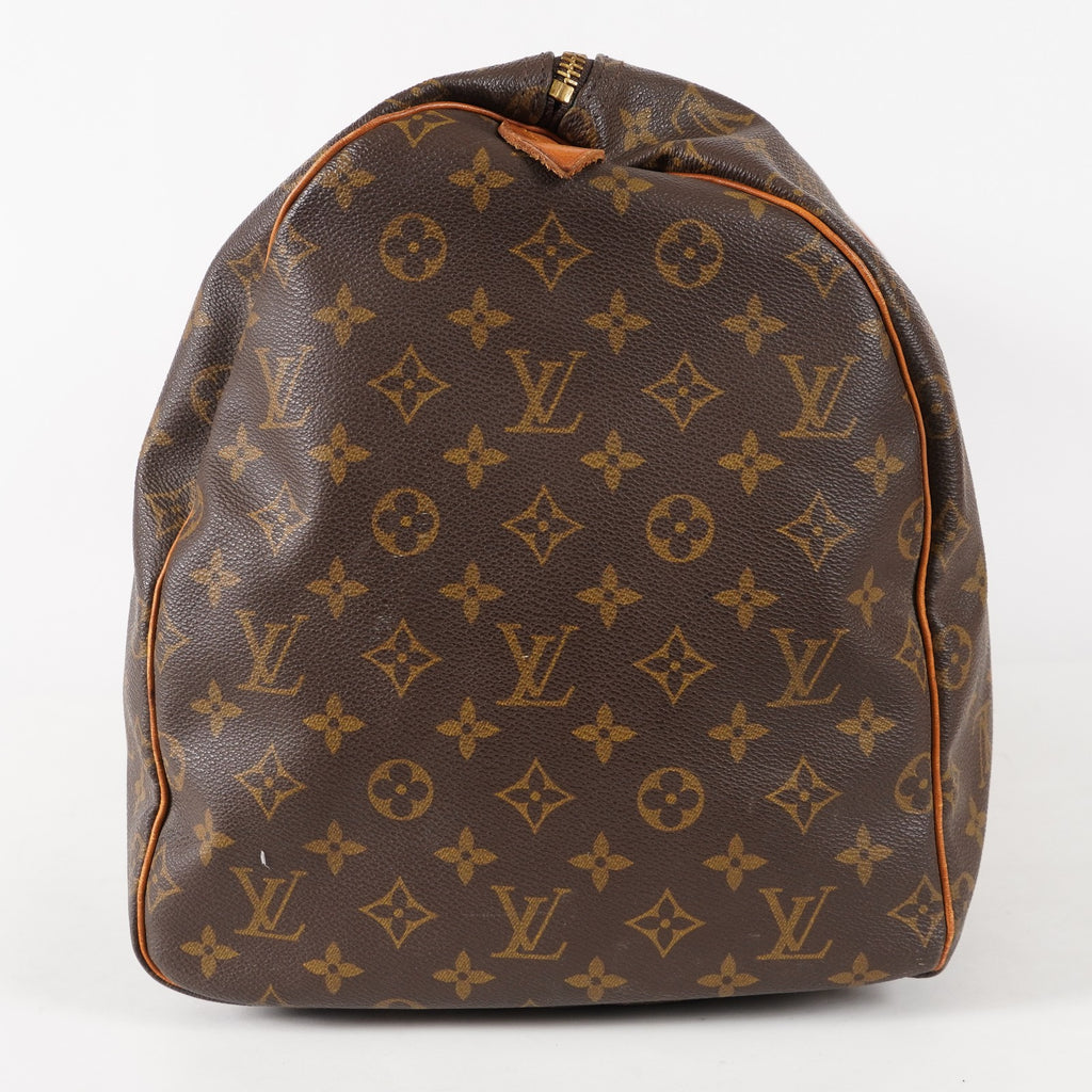 Authentic Louis Vuitton Monogram Keepall 55 M41424 Travel Bag 03E285830011