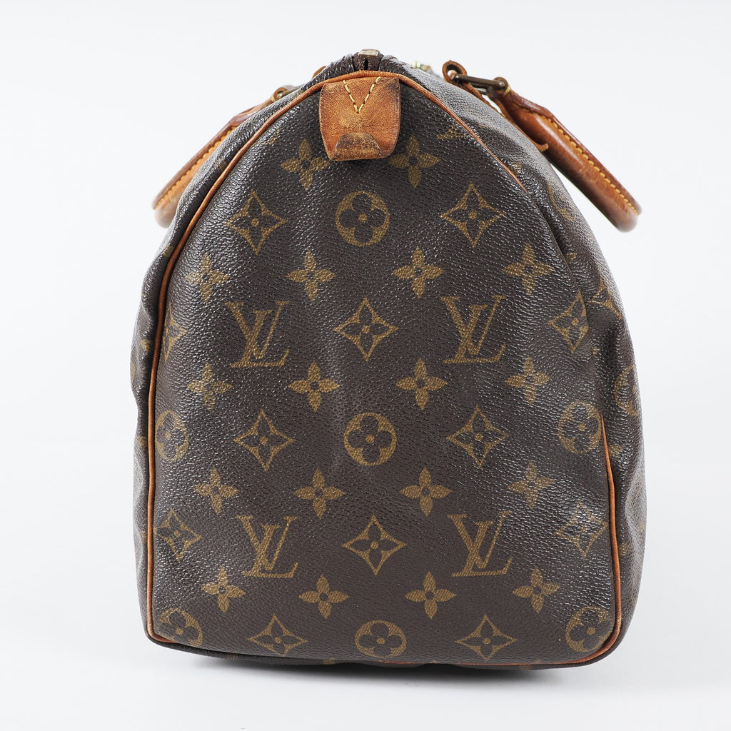 Authentic Louis Vuitton Monogram Speedy 35 M41524 Handbag vintage 03A275548427