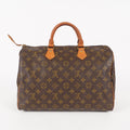 Authentic Louis Vuitton Monogram Speedy 35 M41524 Handbag used 06E465948803