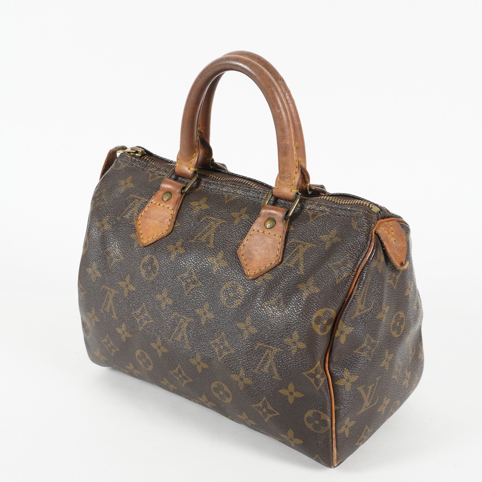 Authentic Louis Vuitton Monogram Speedy 25 M41528 Handbag vintage 03E085720025