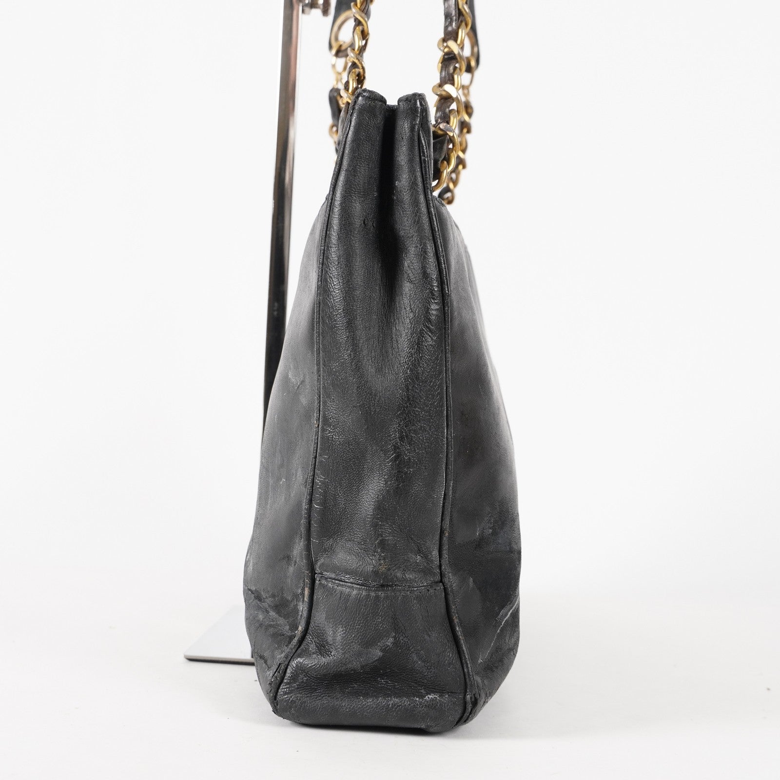 CHANEL vintage CC CC Mark Double Chain Bag Big Coco Shoulder Bag 03E565280011