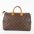 Authentic Louis Vuitton Monogram Speedy 35 M41524 vintage Handbag 05E186050013