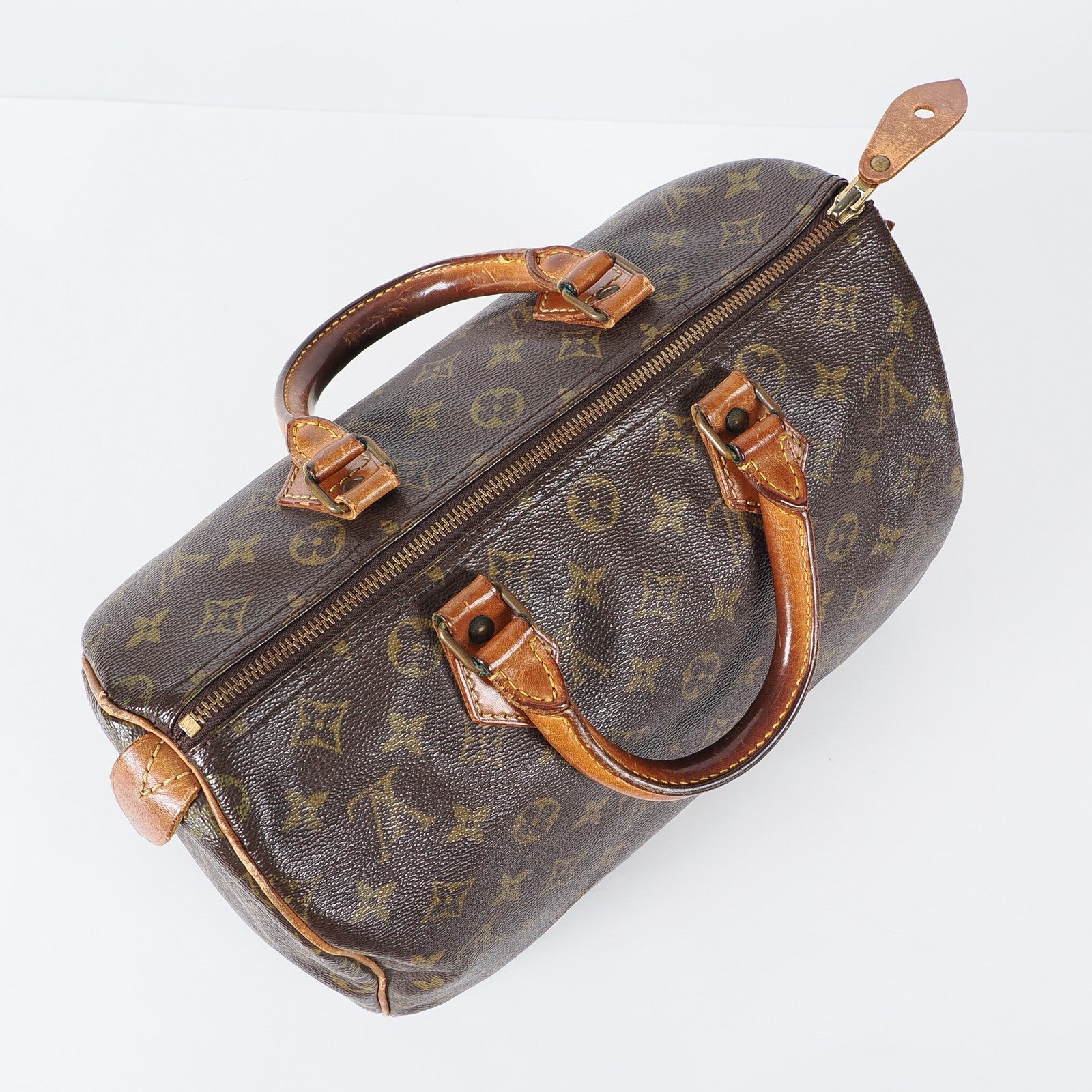 Authentic Louis Vuitton Monogram Speedy 30 M41526 Handbag vintage 03A495033627