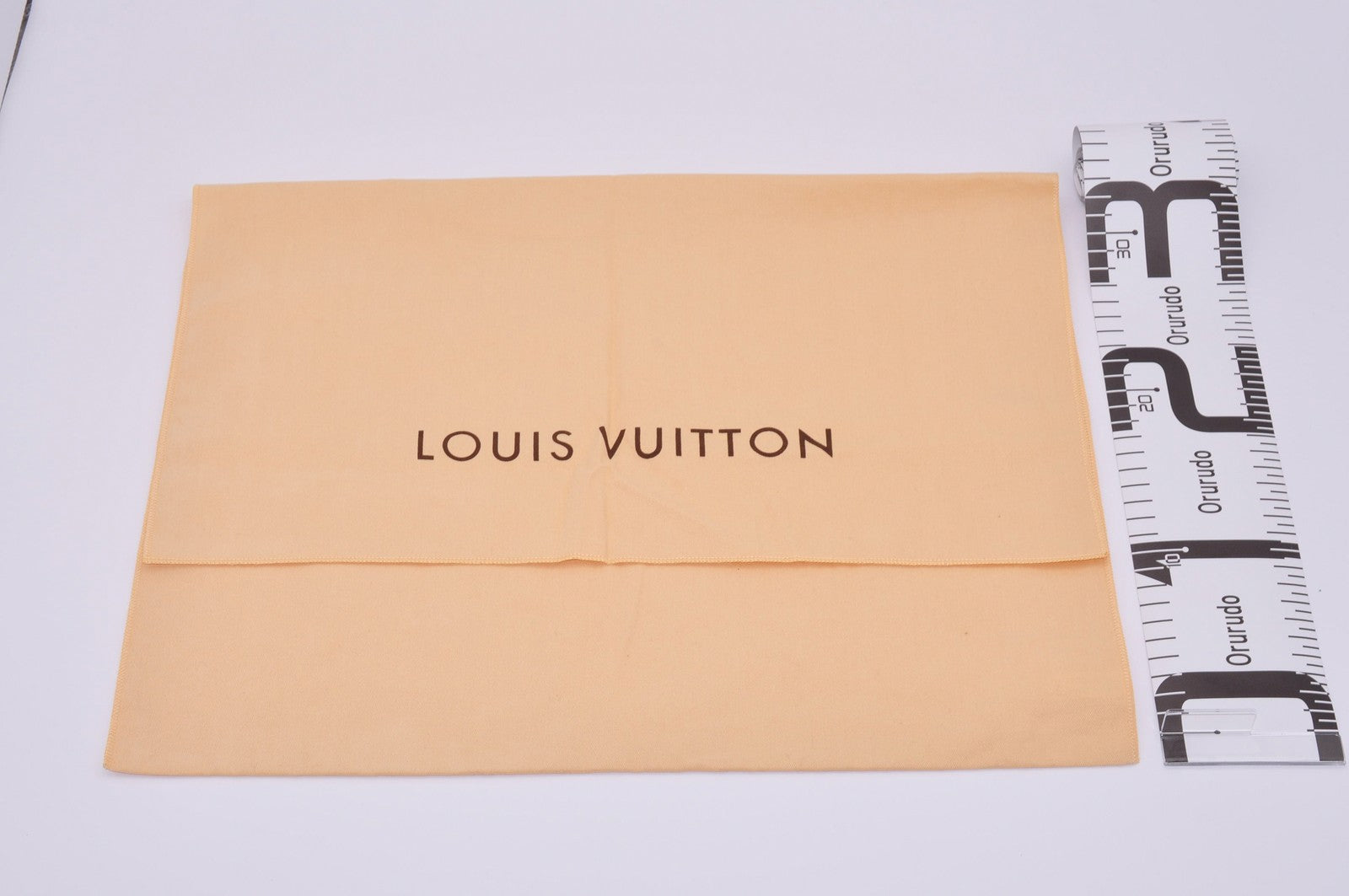 100% Authentic Louis Vuitton Large Dust Bag Beige Cotton Storage Cover 40×30