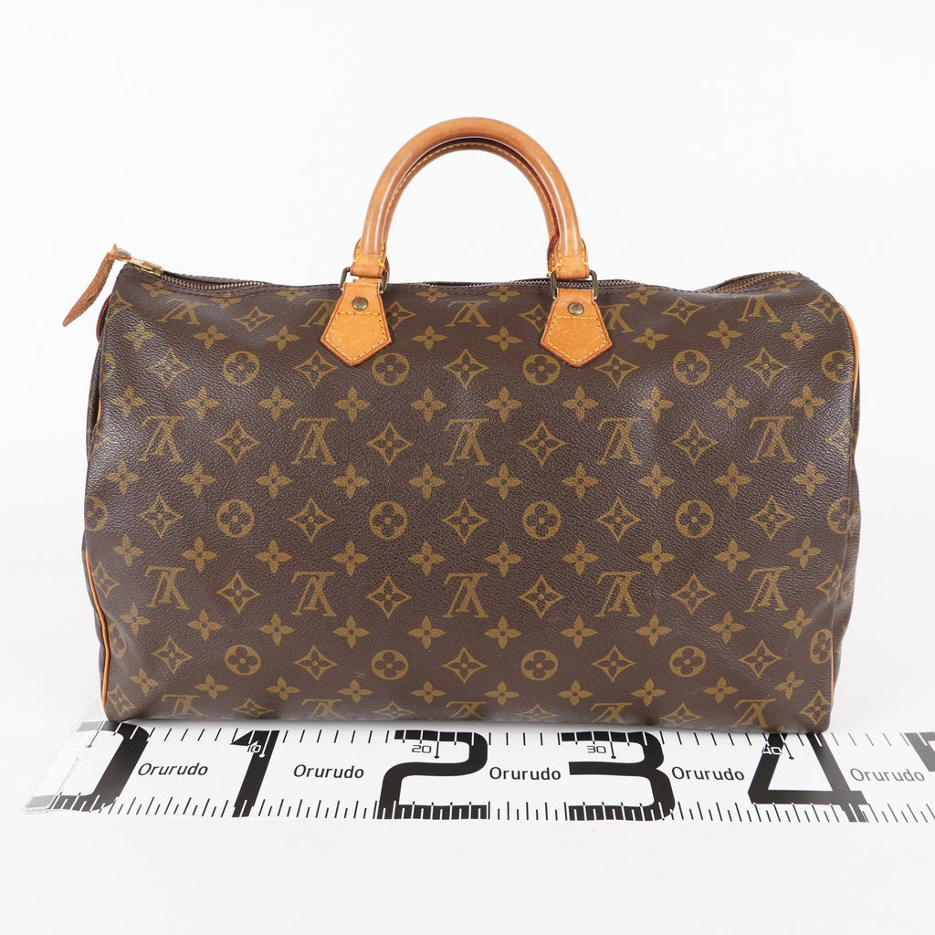 Authentic Louis Vuitton Monogram Speedy 40 M41522 Hand Boston Bag  05E016050013