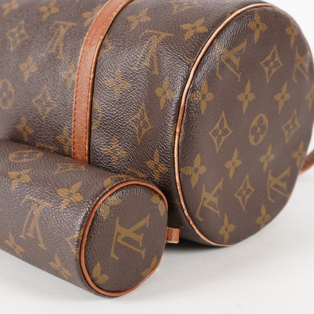 LOUIS VUITTON Papillon 30 Hand Bags Monogram Canvas M51385 Vintage 02E065720010