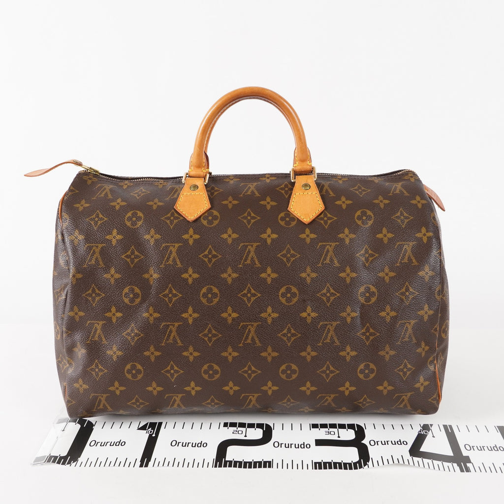 Authentic Louis Vuitton Monogram Speedy 40 M41522 Hand Boston Bag 03E057370011