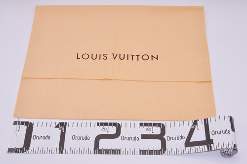 100% Authentic Louis Vuitton Large Dust Bag Beige Cotton Storage Cover 40×30