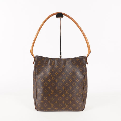 Auth Louis Vuitton Monogram Looping GM M51145 Shoulder Bag 03T043900006