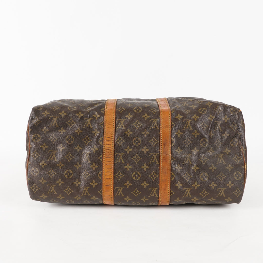 LOUIS VUITTON Keepall 50 M41426 Monogram Boston Bag Brown vintage 01E143520022