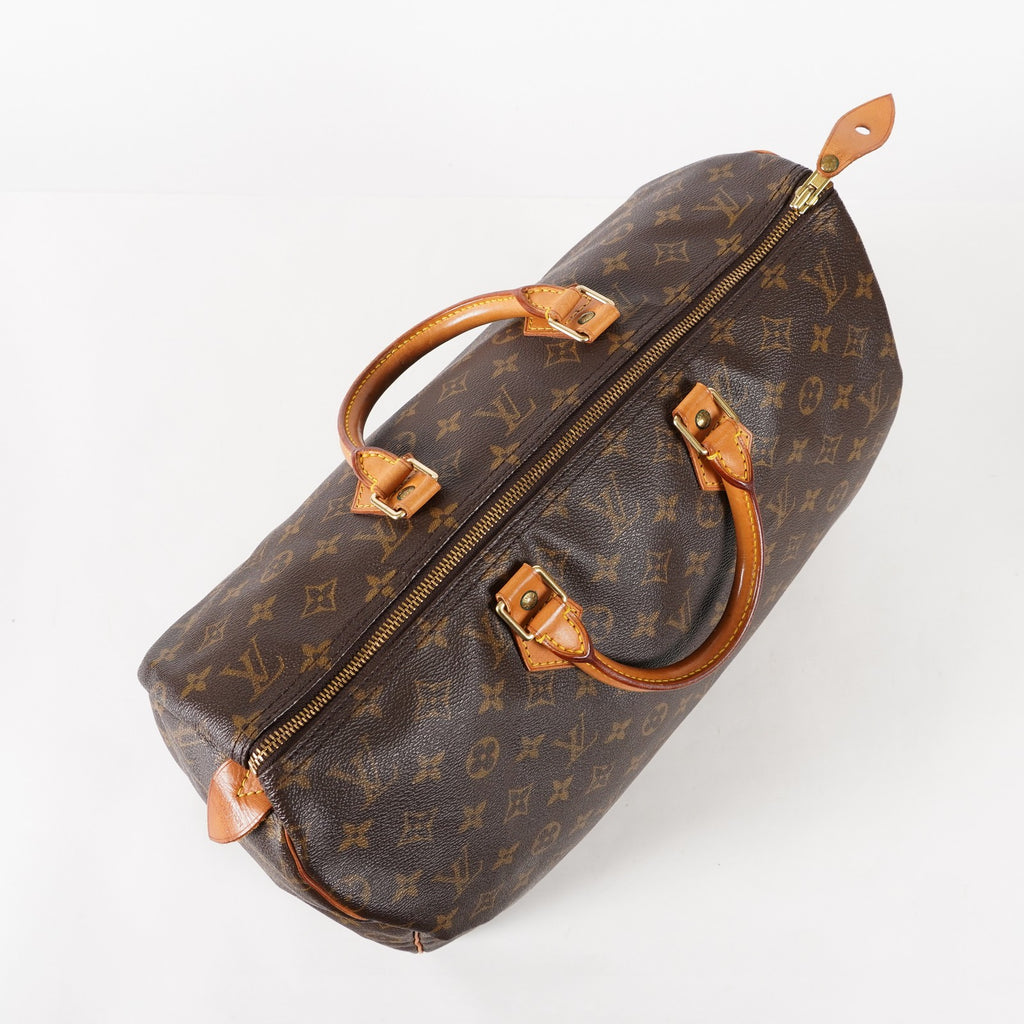Authentic Louis Vuitton Monogram Speedy 40 M41522 Hand Boston Bag 03E057370011