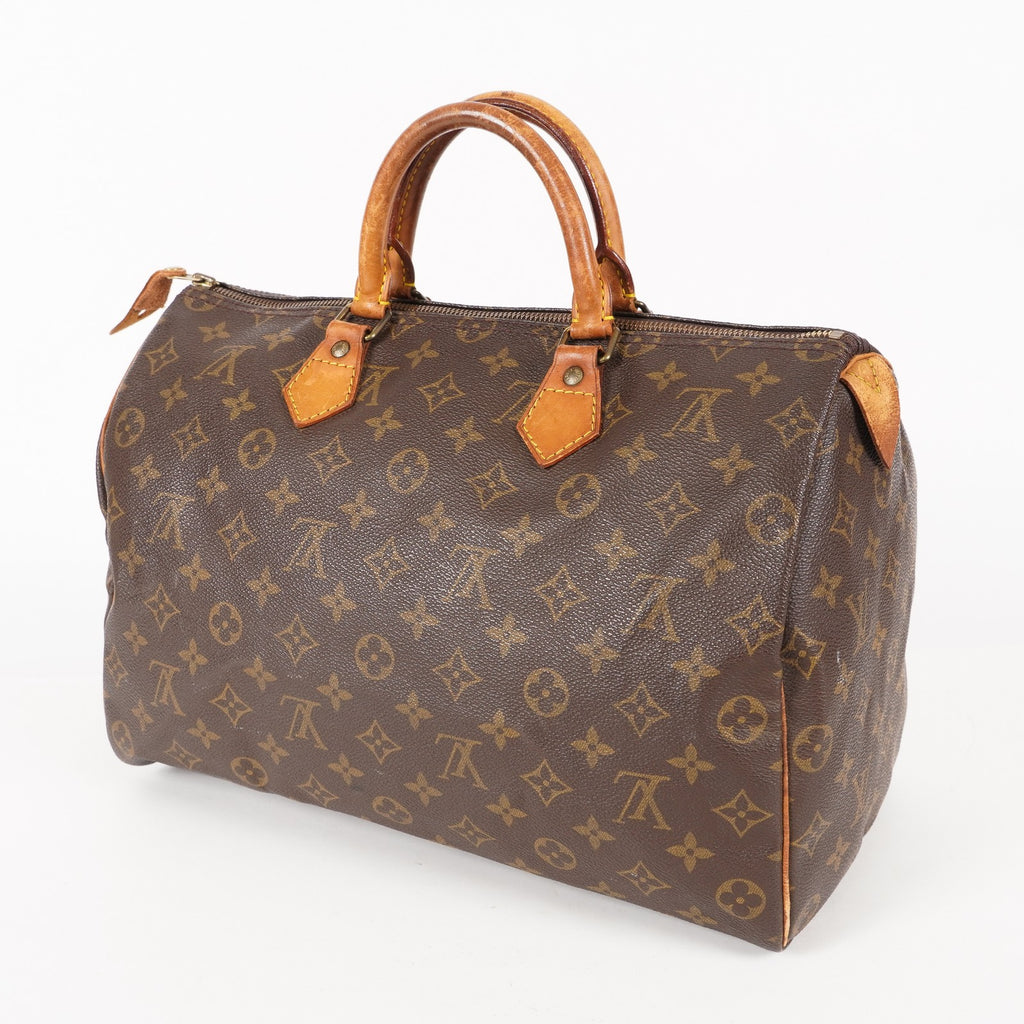Authentic Louis Vuitton Monogram Speedy 35 M41524 Handbag used 06E386050002