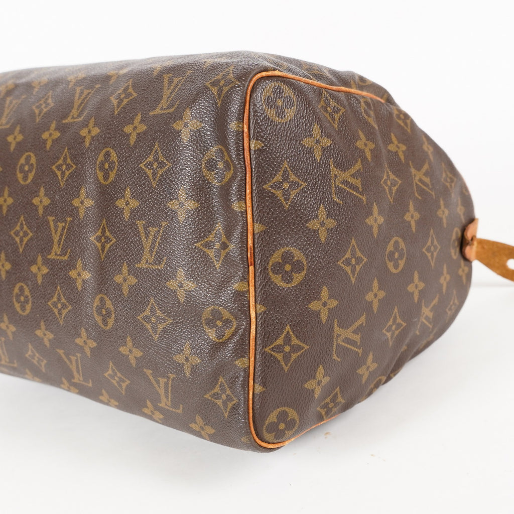 Authentic Louis Vuitton Monogram Speedy 35 M41524 Handbag used 05E256006029