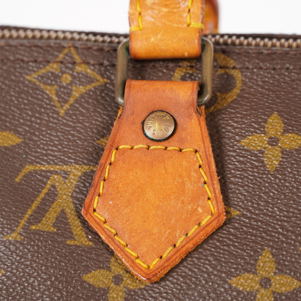 Authentic Louis Vuitton Monogram Speedy 25 Handbag vintage M41528 05E105280029