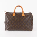 Authentic Louis Vuitton Monogram Speedy 35 M41524 Handbag vintage 02E017810016