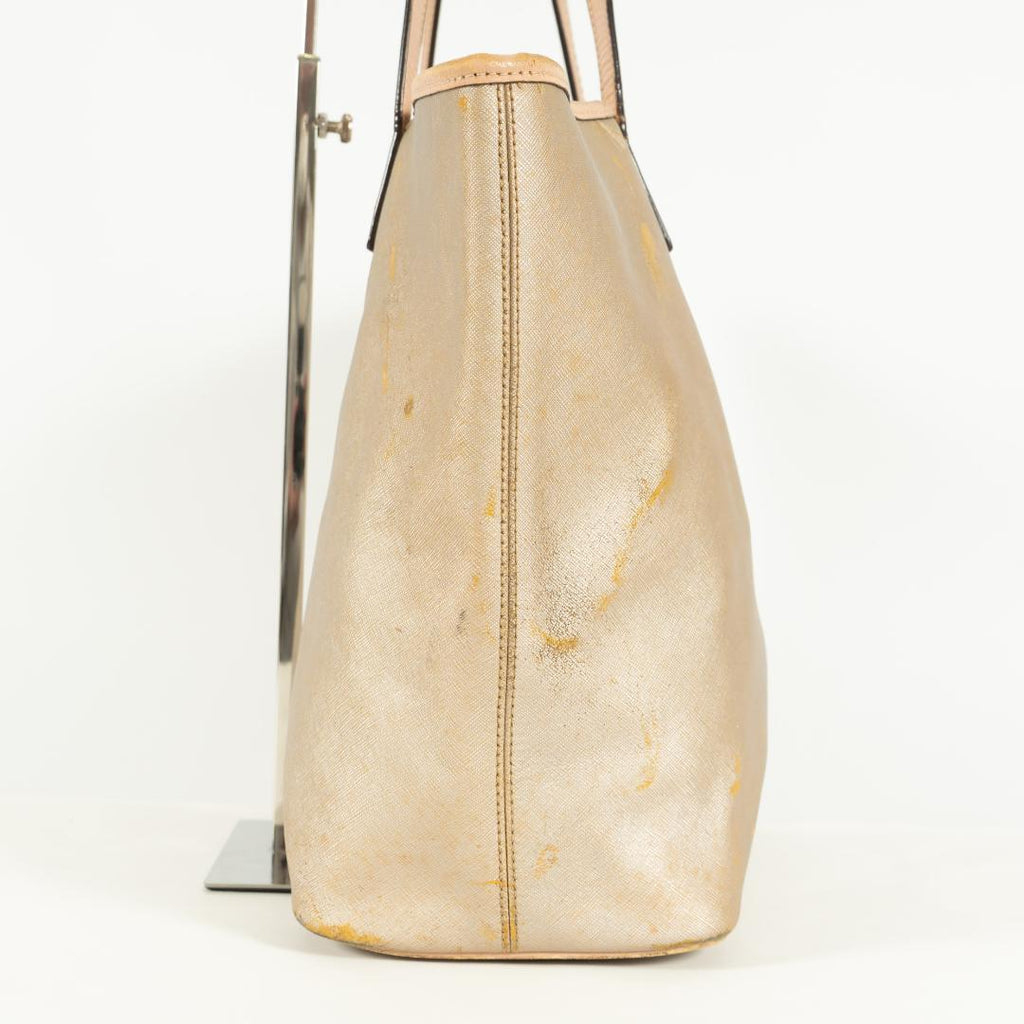 COACH handbag gold beige leather Simple design With  long strap  Tariff included