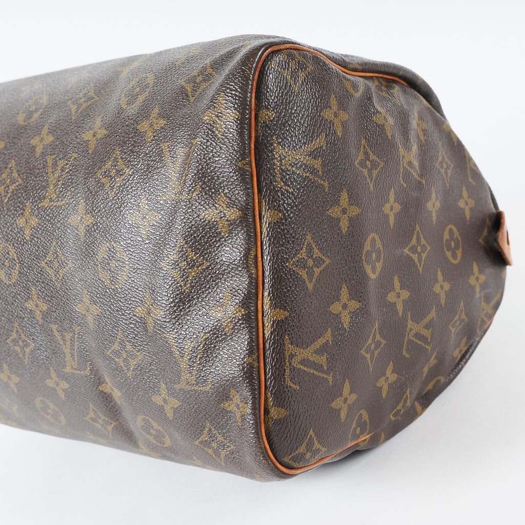 Authentic Louis Vuitton Monogram Speedy 30 M41526 Handbag vintage 03A326063227