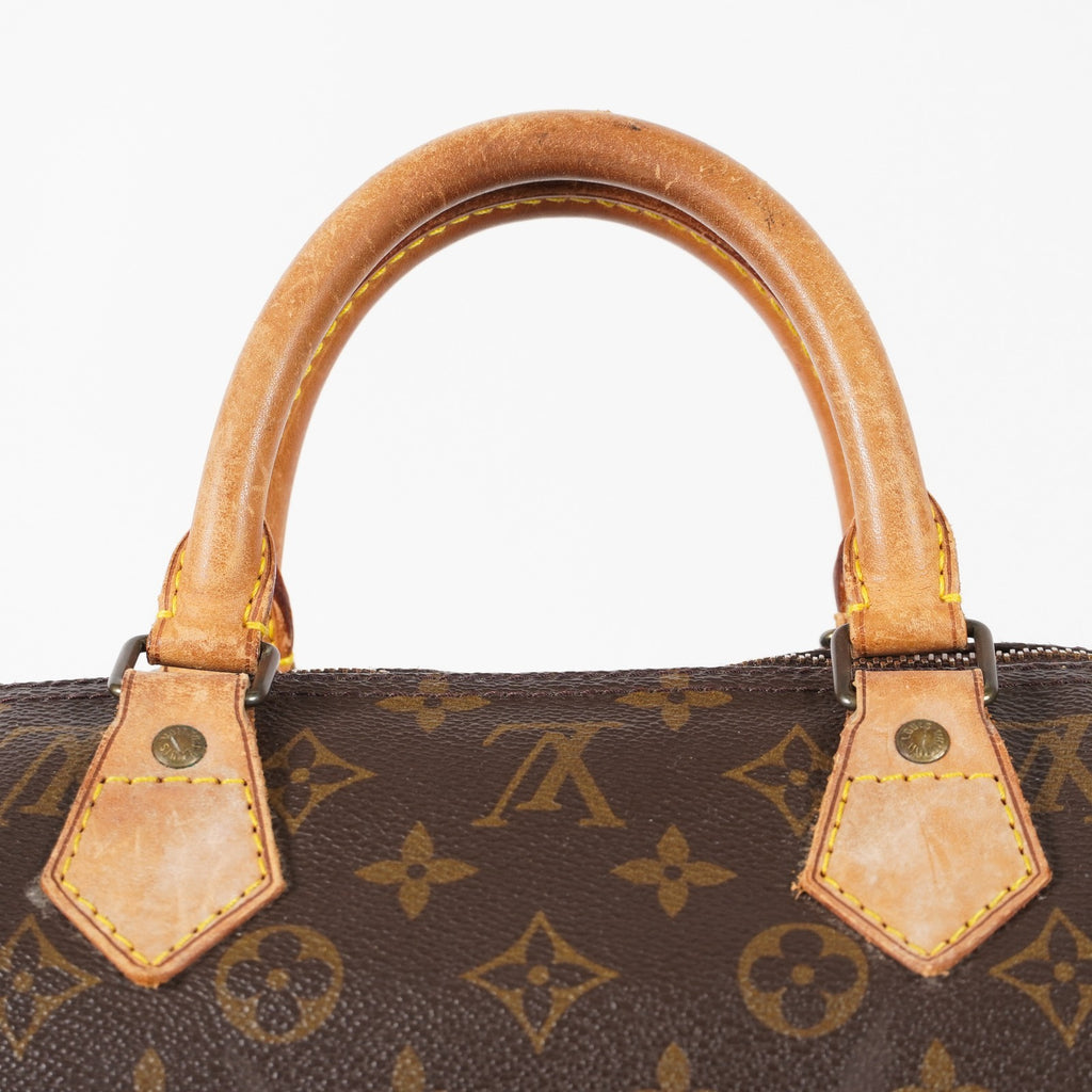 Authentic Louis Vuitton Monogram Speedy 40 Hand Boston Bag M41522 02E435834425