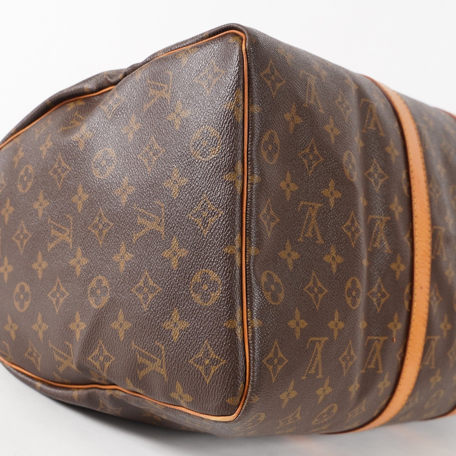 LOUIS VUITTON Keepall 50 M41426 Monogram Boston Bag Brown vintage 03E326820011