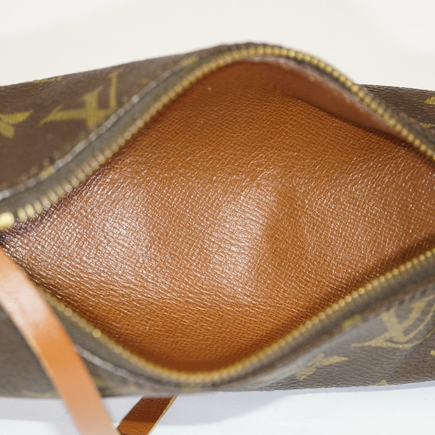 Auth LOUIS VUITTON Monogram Papillon 30 M51365 Handbag W/Pouch used 12E145500020