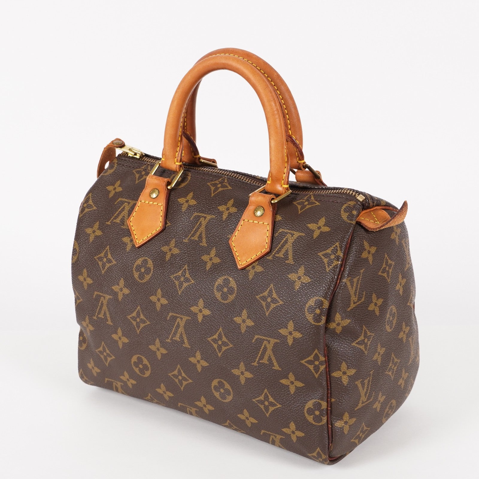 Authentic Louis Vuitton Monogram Speedy 25 Handbag vintage M41528 05E129240016