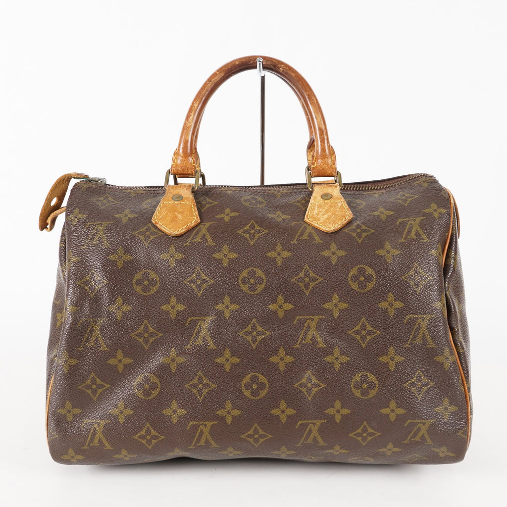 Authentic Louis Vuitton Monogram Speedy 30 M41526 Handbag vintage 01E134950005