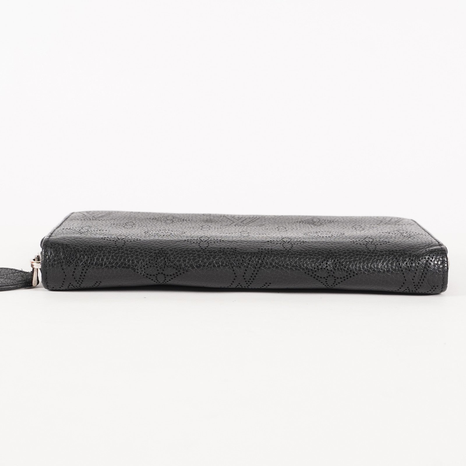 Louis Vuitton Monogram Mahina Zippy Zip-Around Wallet Noir M61867 03T022500009