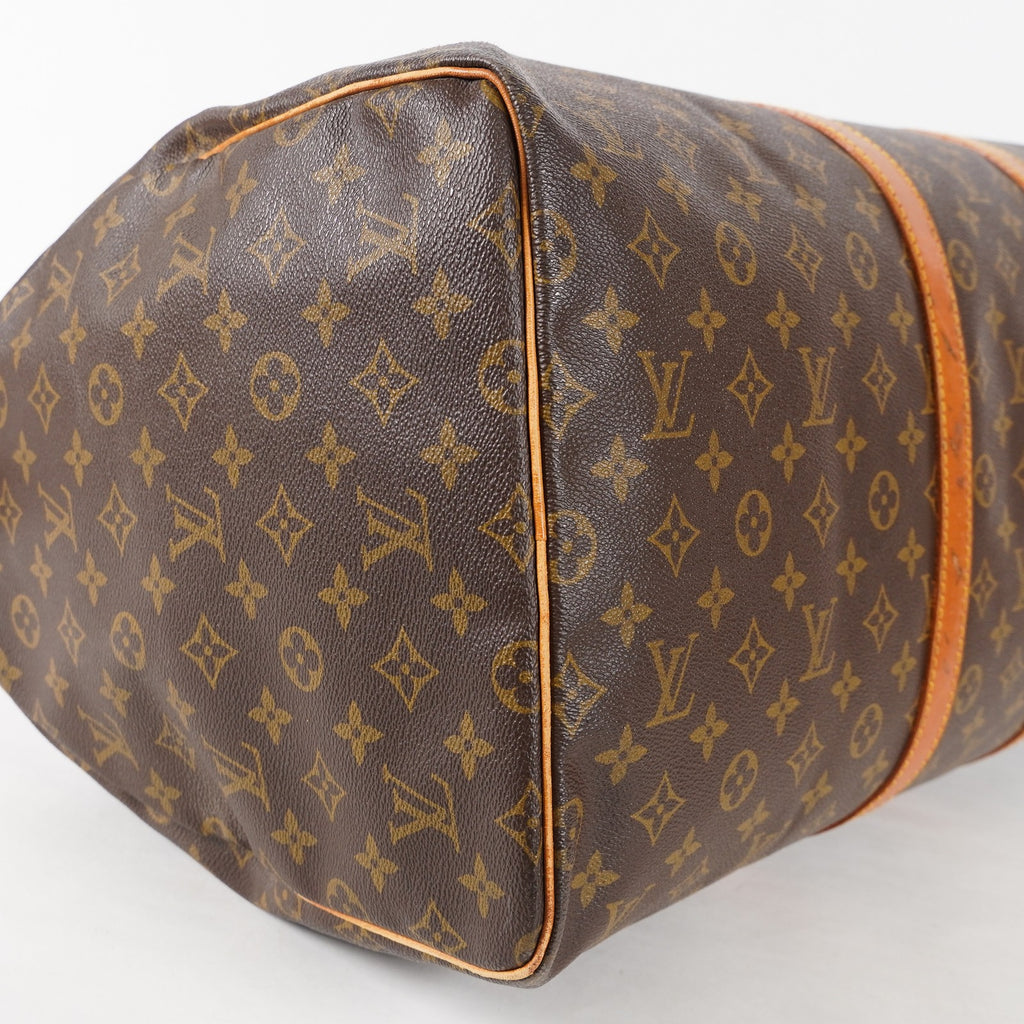 Authentic Louis Vuitton Monogram Keepall 55 Travel Bag M41424 02A194232811
