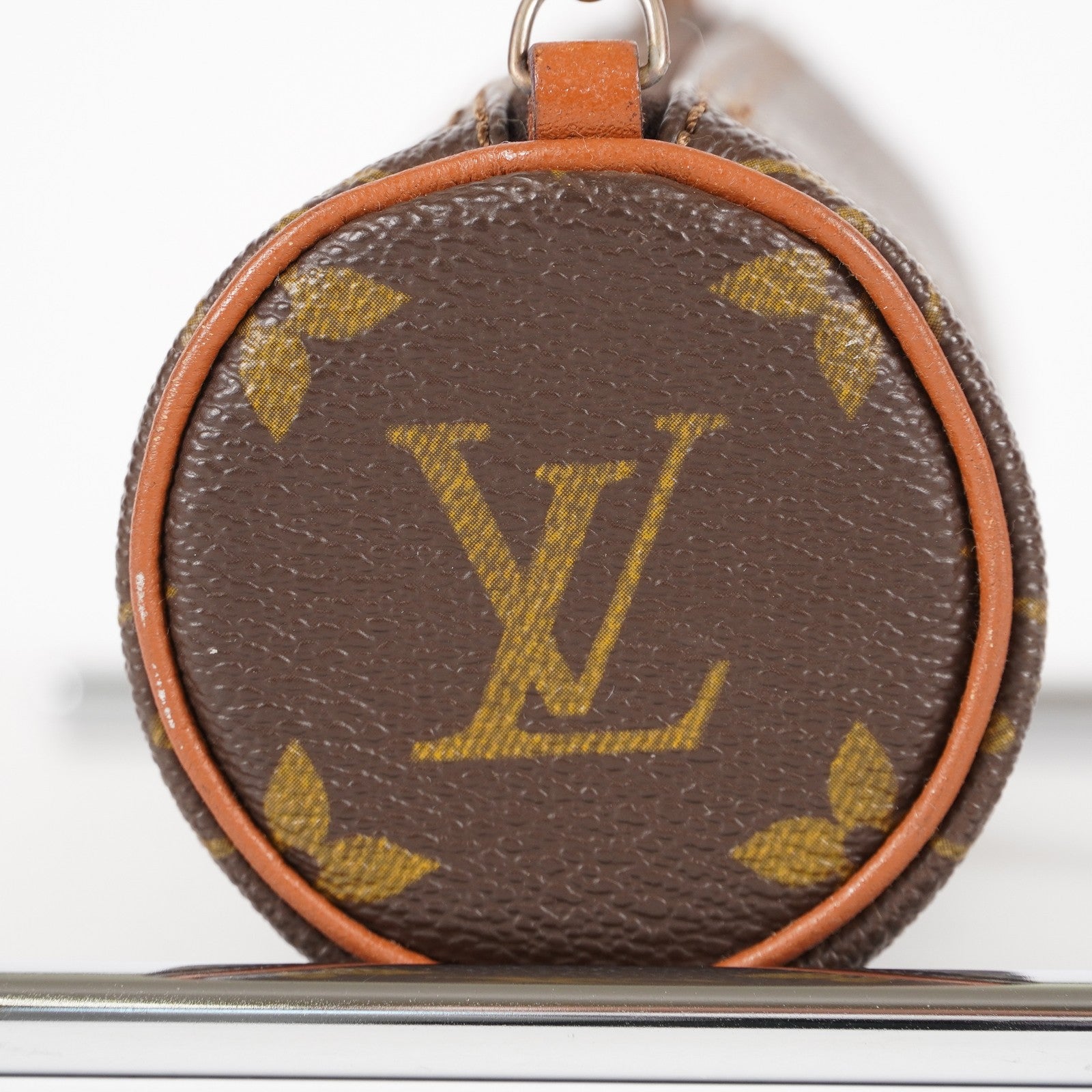 LOUIS VUITTON Monogram Papillon Pouch LV Auth vintage 05E552310016