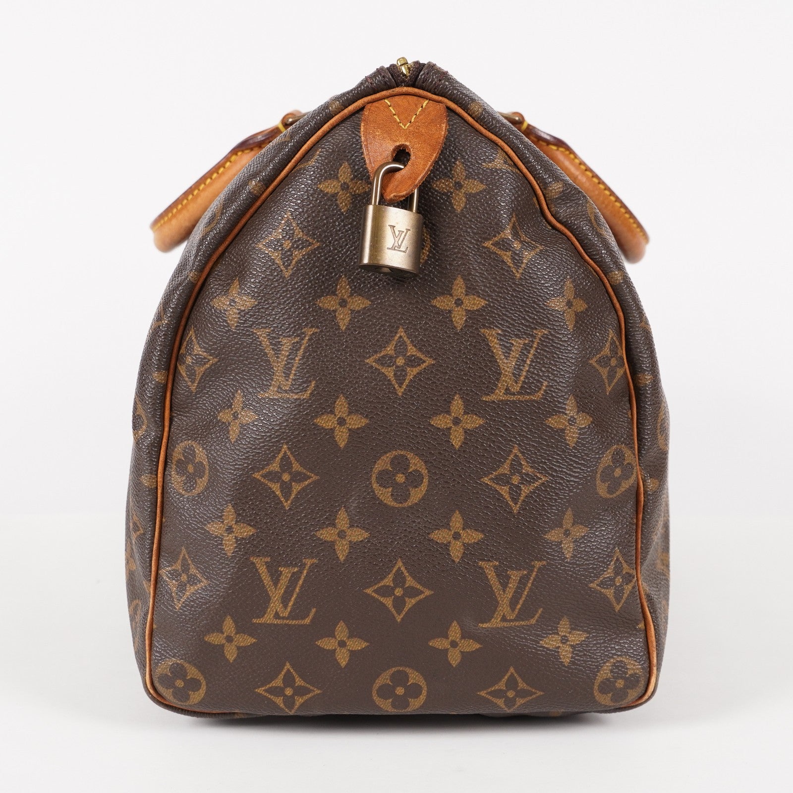 Authentic Louis Vuitton Monogram Speedy 35 M41524 Handbag used 05E326050016