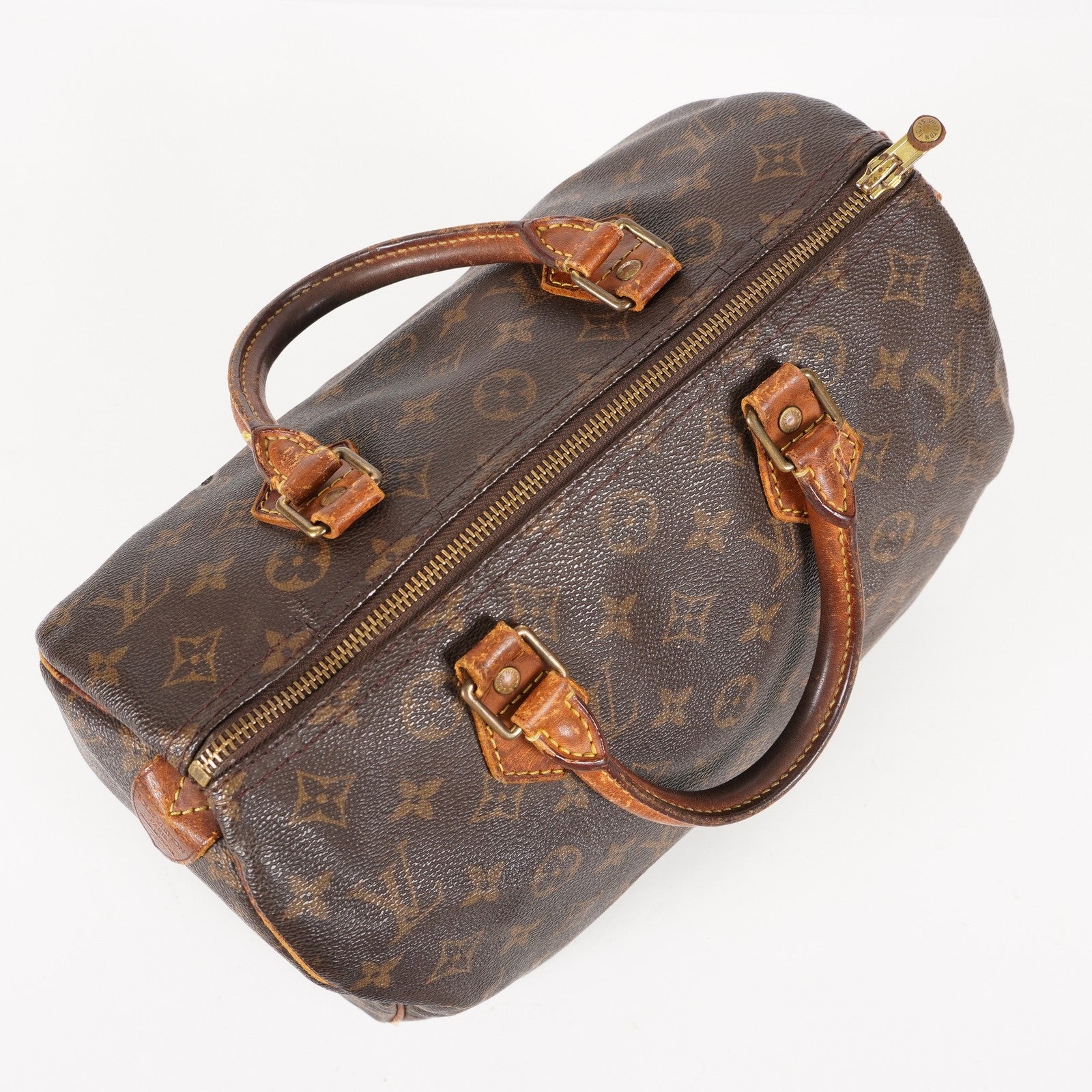 Authentic Louis Vuitton Monogram Speedy 30 Handbag M41526 vintage 06E373520002