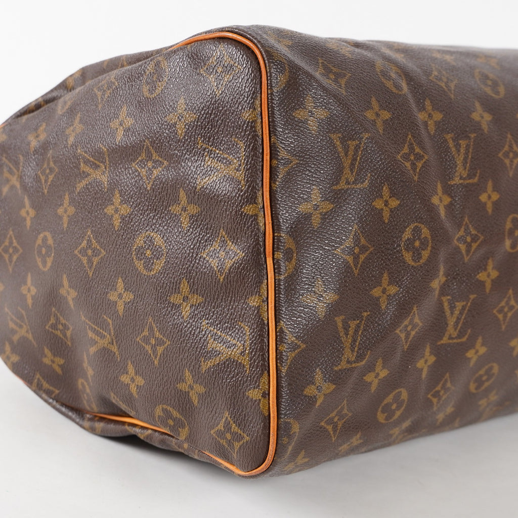 Authentic Louis Vuitton Monogram Speedy 40 M41522 Hand Boston Bag 03E079020011
