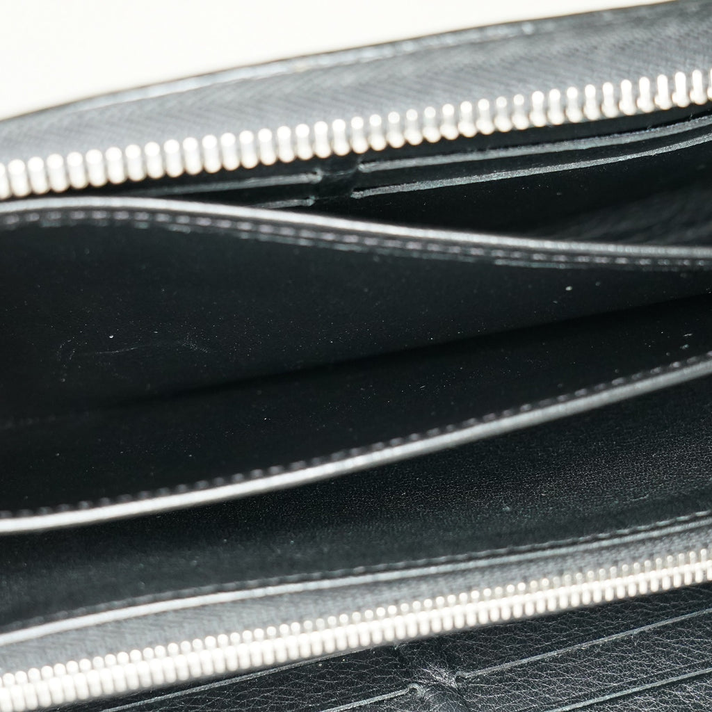 Louis Vuitton Monogram Mahina Zippy Zip-Around Wallet Noir M61867 03T022500009