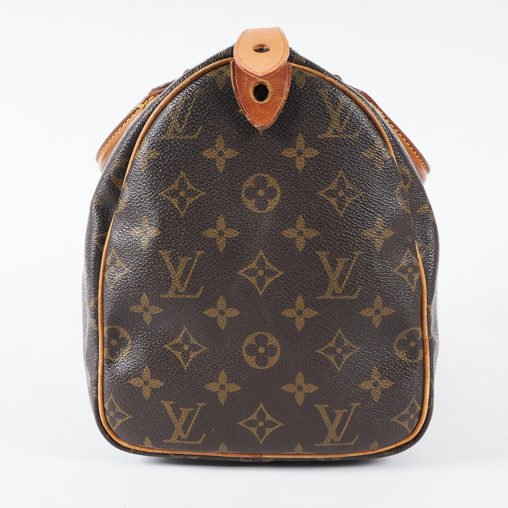Authentic Louis Vuitton Monogram Speedy 30 M41526 Handbag vintage 03A255720027