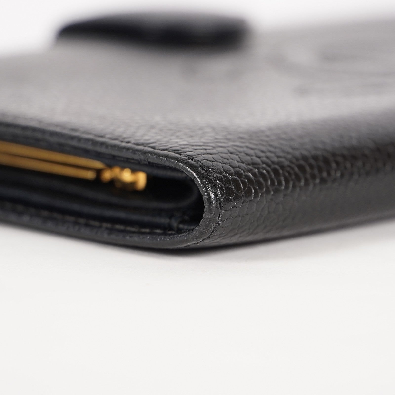 Chanel Black Calfskin Long Wallet Purse 02A052516805