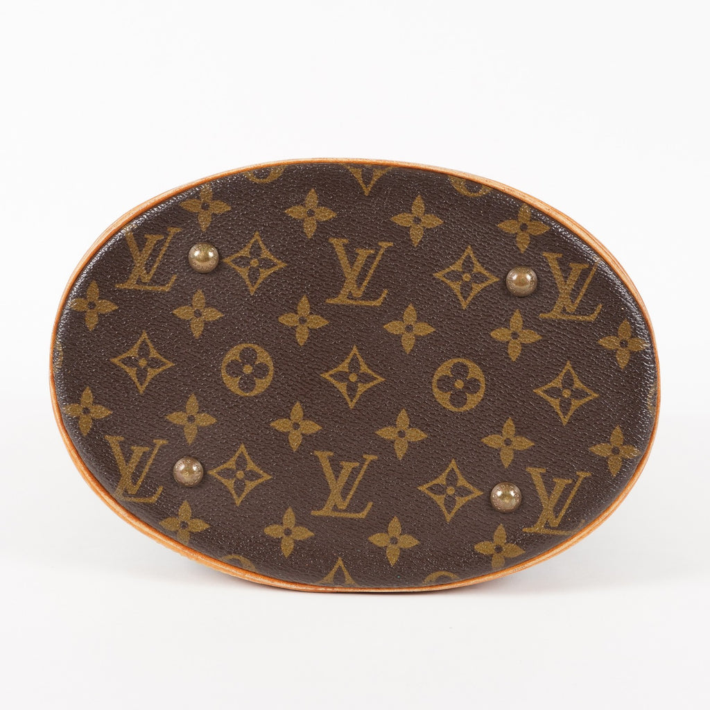 Authentic Louis Vuitton Monogram Bucket PM Shoulder Tote Bag M42238 05E212090016