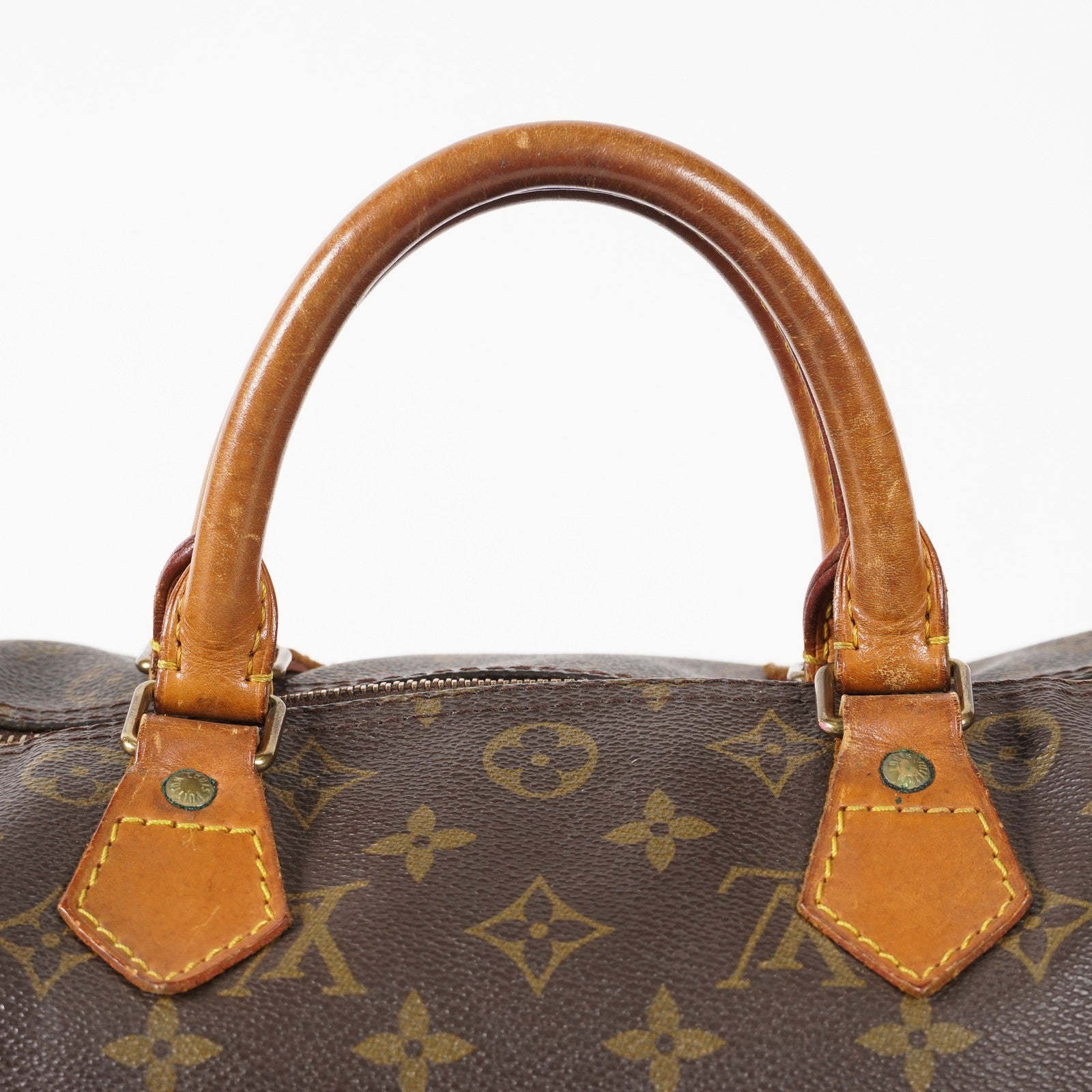 Authentic Louis Vuitton Monogram Speedy 30 M41526 Handbag vintage 01E155720027